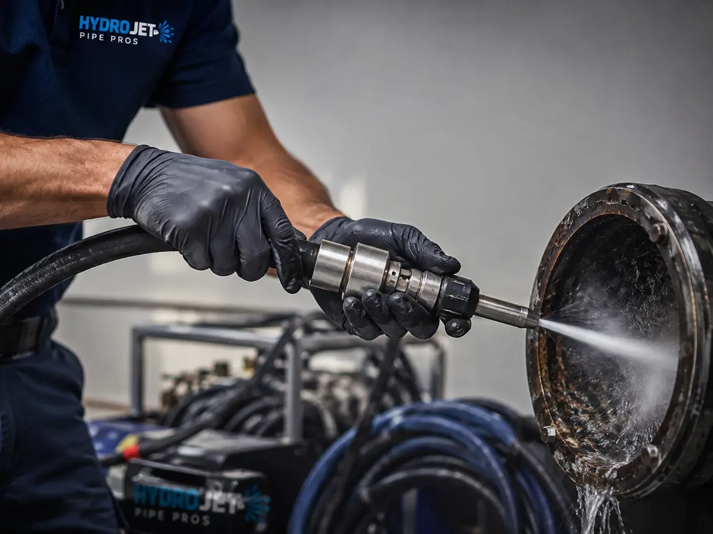 Hydro Jet Pipe Descaling in Sunol, CA